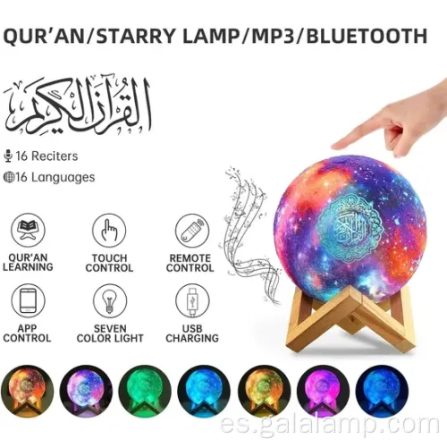 Altavoz del Corán portátil de Ramadán con control de aplicaciones